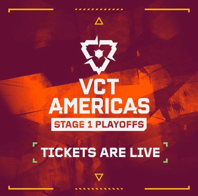 Riot GamesがVCT Americas Stage 1プレーオフのチケット販売開始について公式に発表しました