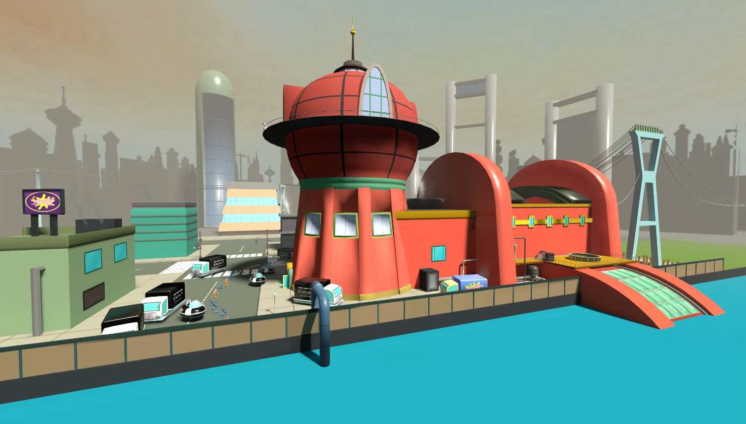Ein Reddit-Nutzer hat die Map “de_futurama” für CS2 erstellt und geteilt