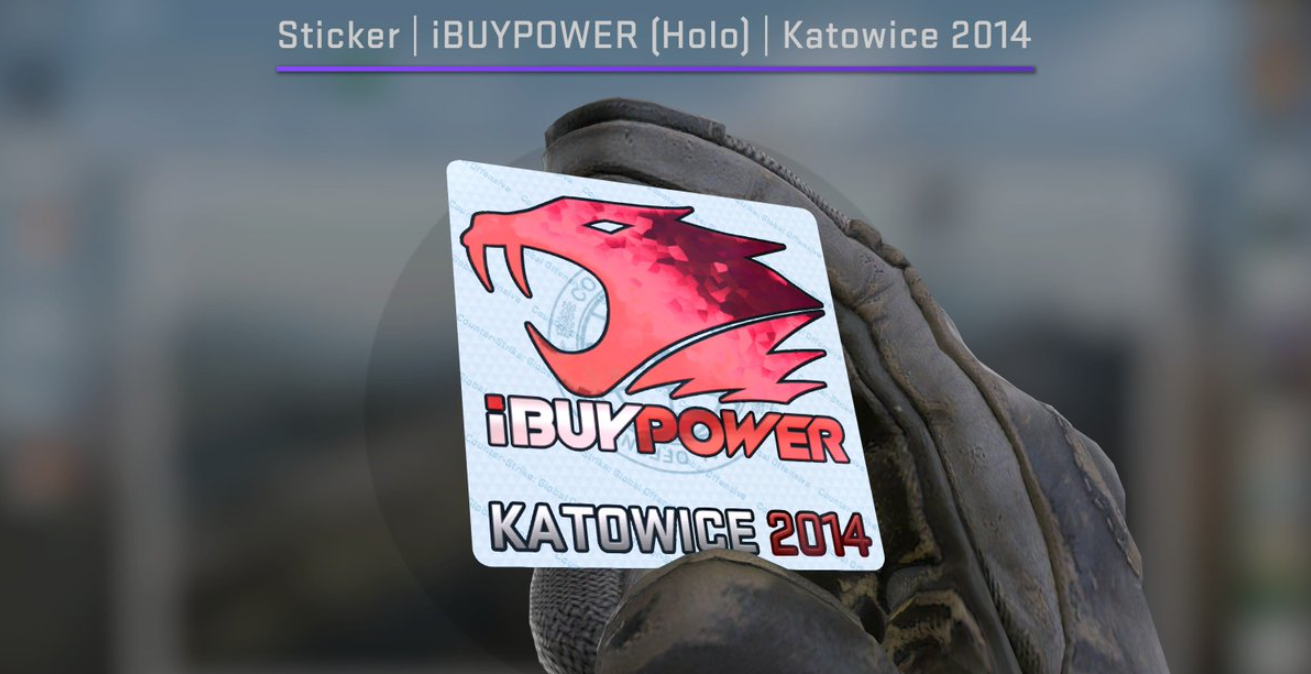 iBUYPOWER (Holo) Katowice 2014 스티커가 이제 비트코인보다 더 가치 있습니다 — CS2 시장의 광기