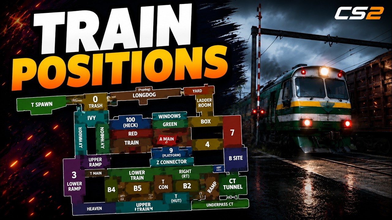 Alle Train-Positionen erklärt | Counter-Strike 2 Guide