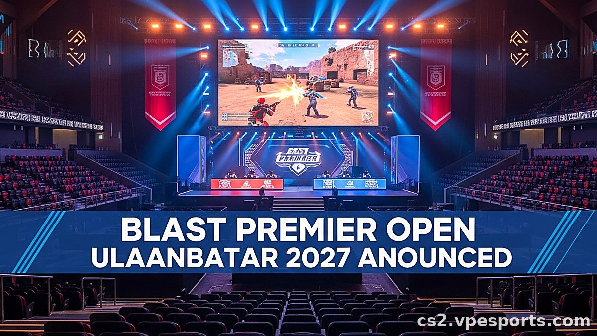 BLAST Premier Open Ulaanbaatar 2027 annonceret