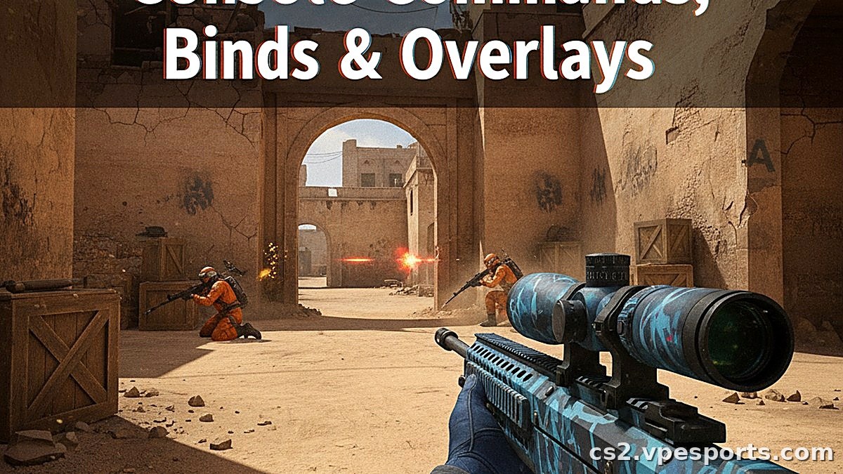 CS2 FPS-visning: Konsolkommandoer, binds & overlays
