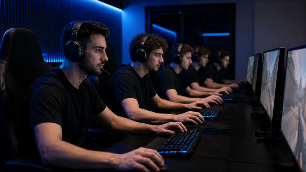 Nouvel entraînement de l'effectif brésilien de Counter-Strike