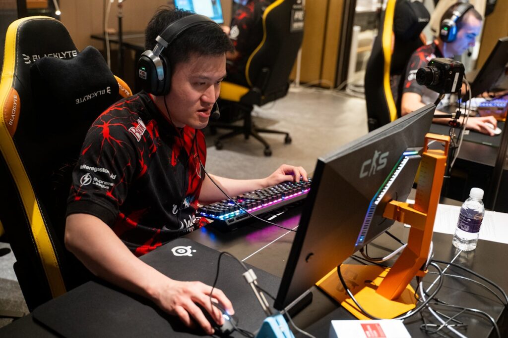 Jugador de Alter Ego en la competición asiática de CS2