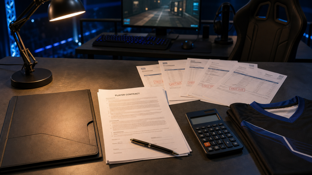 Disputa por el pago de contratos en esports