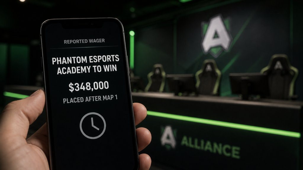 Berichtete Wette auf Phantom Esports Academy gegen Alliance