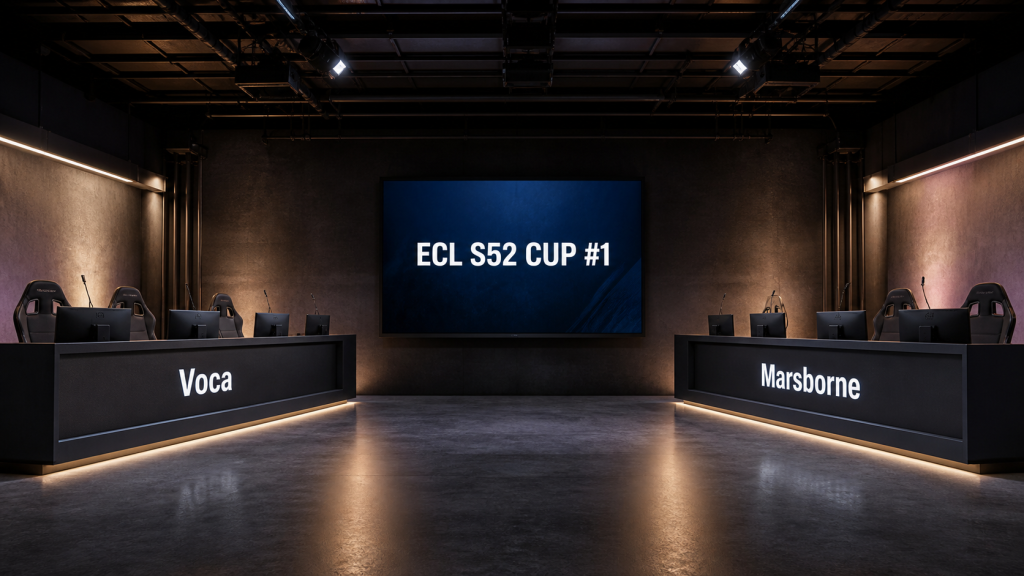 Voca und Marsborne ECL Season 52 Cup 1 Studio