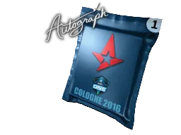 Cápsula de autógrafos | Astralis | Cologne 2016
