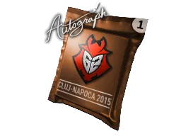 Autogramm-Kapsel | G2 Esports | Cluj-Napoca 2015