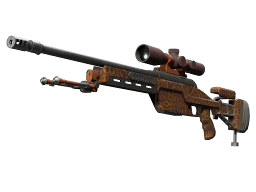 SSG 08 | Orange Filigree