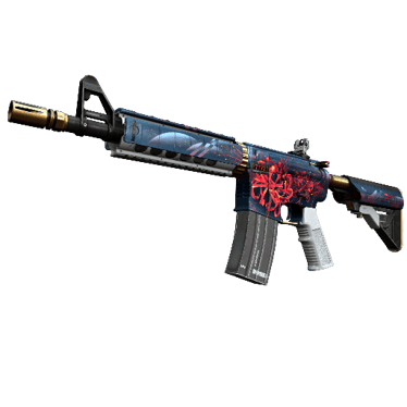 M4A4 | Spider Lily (Minimal Wear)