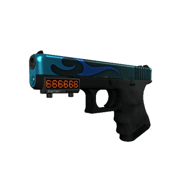 StatTrak™ Glock-18 | Bunsen Burner (Minimal Wear)