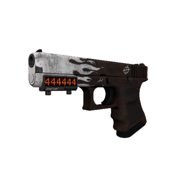 StatTrak™ Glock-18 | Oxide Blaze (Minimal Wear)