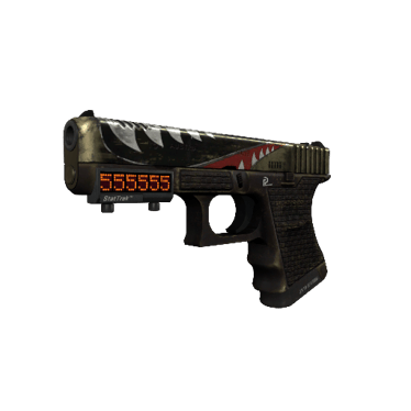 StatTrak™ Glock-18 | Warhawk (Well-Worn)