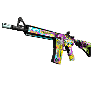 StatTrak™ M4A4 | In Living Color (Minimal Wear)