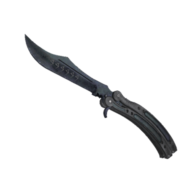 ★ Butterfly Knife | Blue Steel (Field-Tested)
