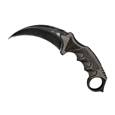 ★ Karambit | Black Laminate (Minimal Wear)