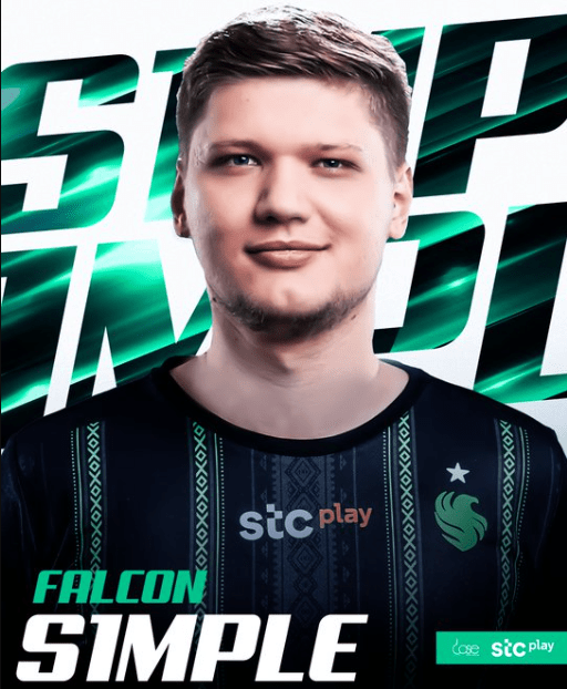 S1mple in Team Falcons: the return of a star player not under the NaVi tag